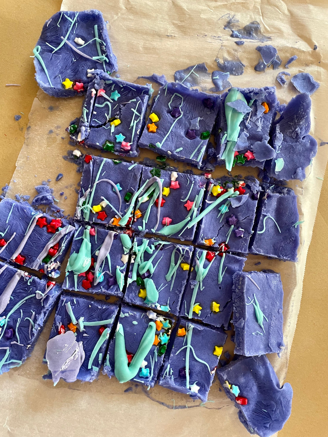 Recipe for Kids: Galaxy Frozen Yogurt Bark
