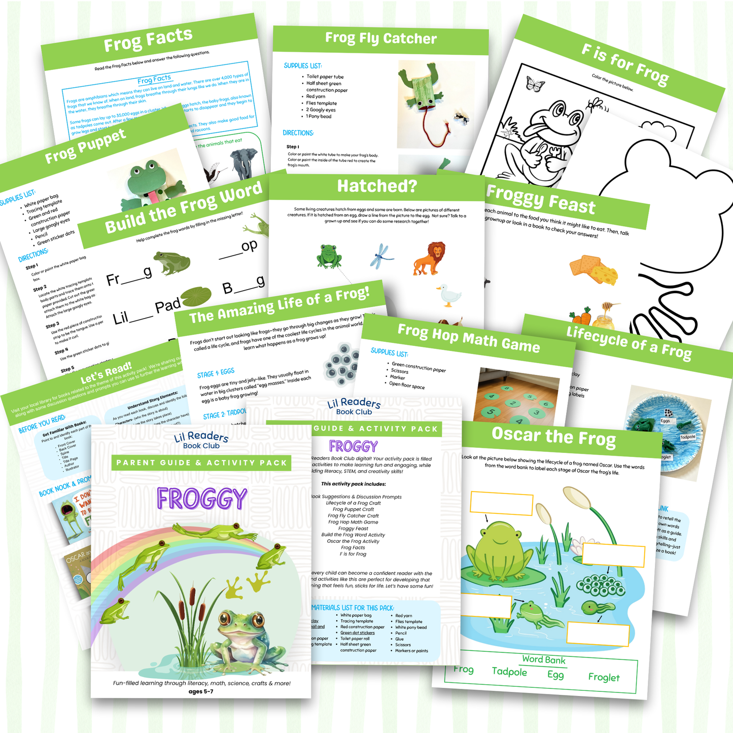 Froggy Activity Pack