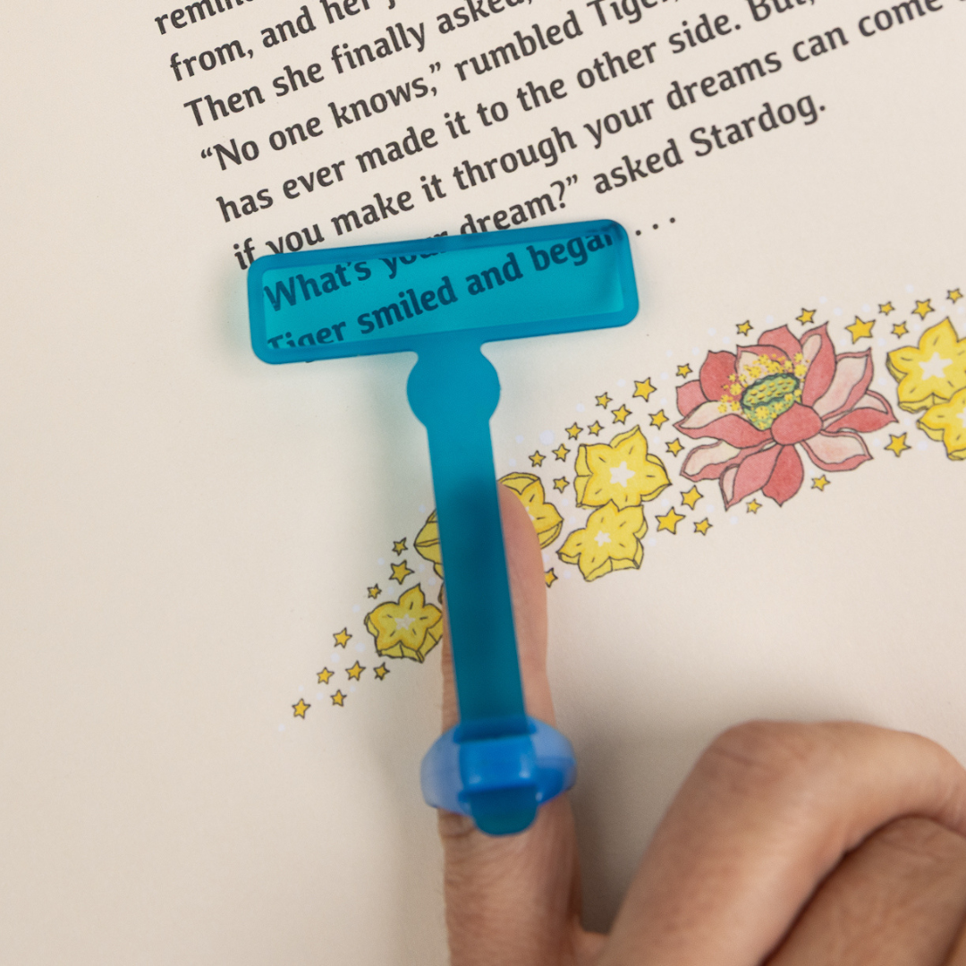 Finger Highlighter Reading Tool
