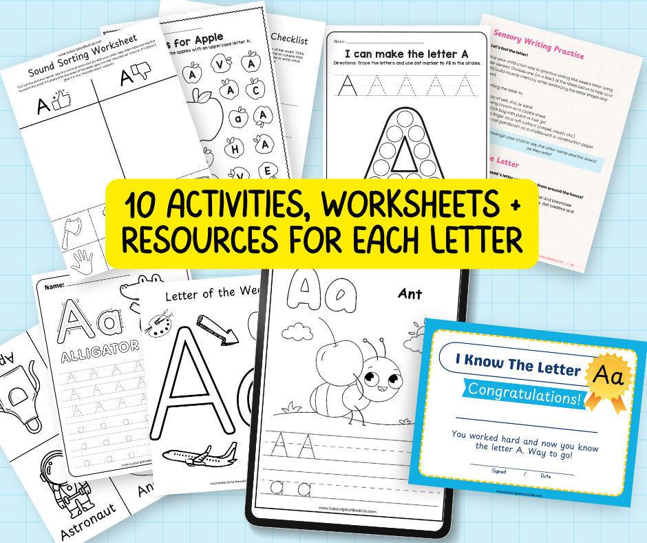 Letter of the Week Pack