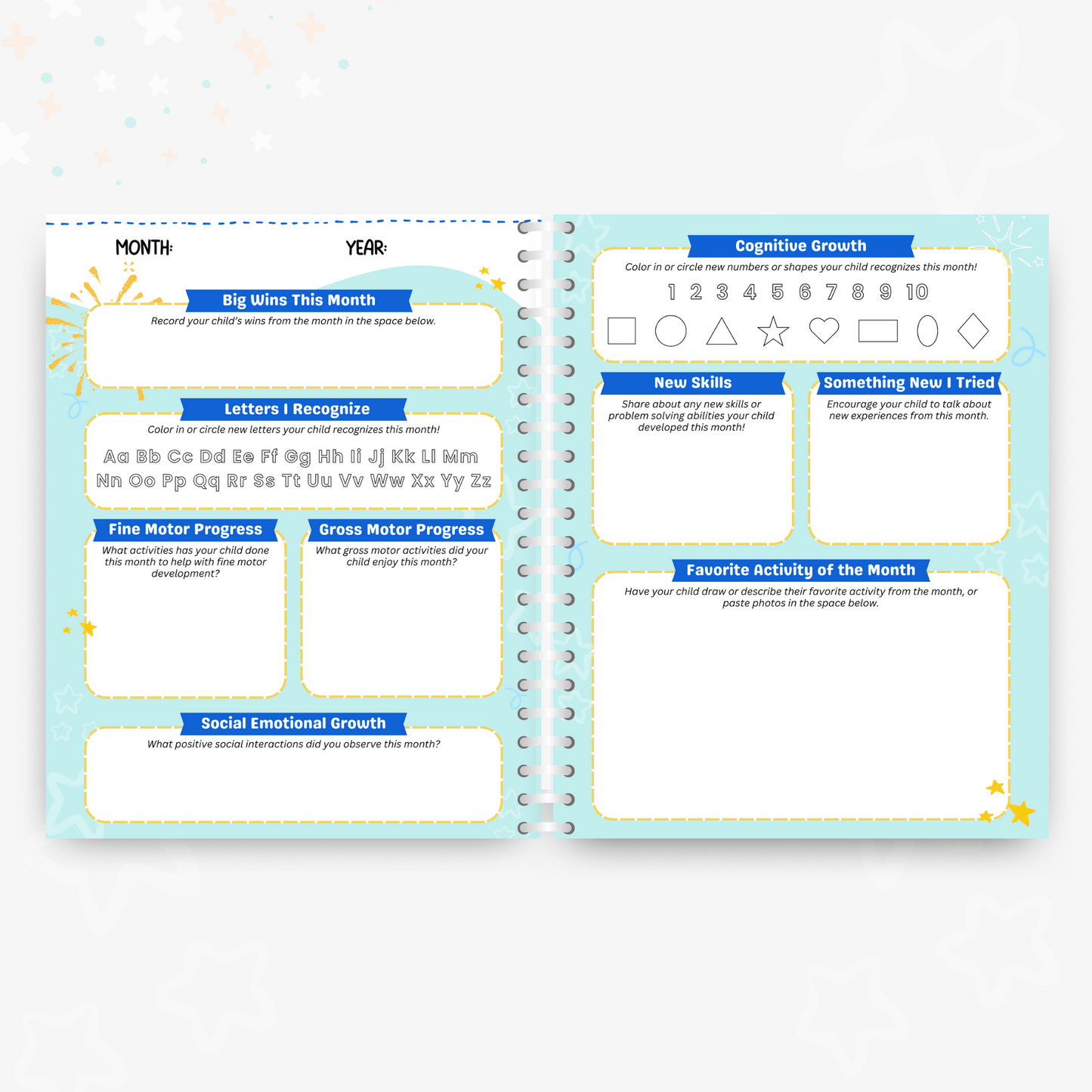 Preschool Progress Journal