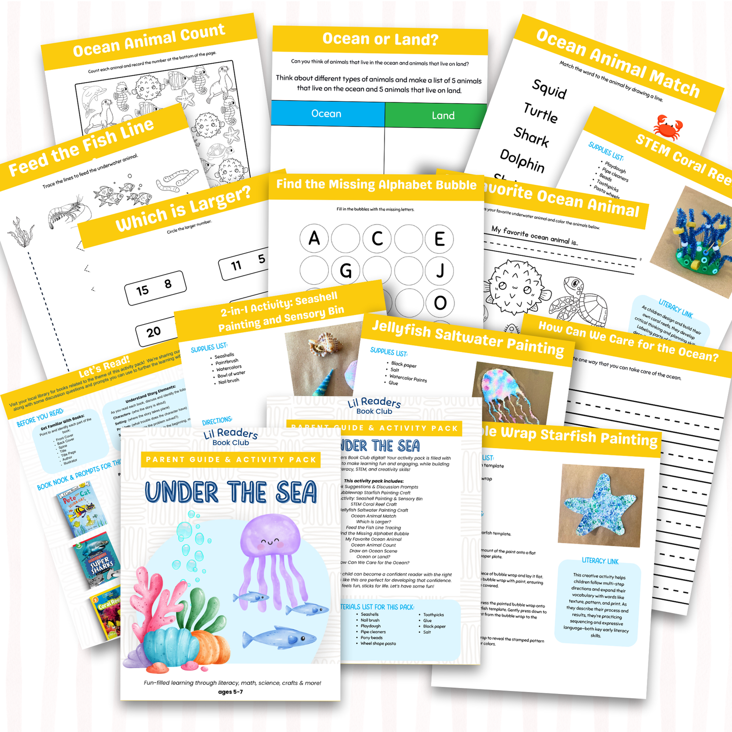 Under the Sea Activity Pack