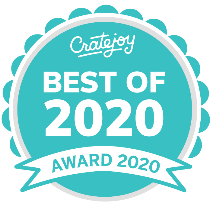 Cratejoy Best of 2020 Subscription Box Award