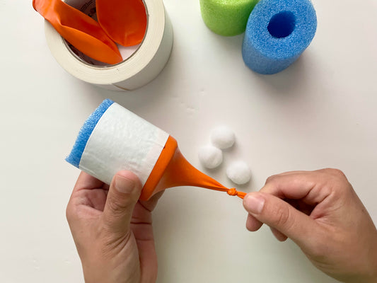 DIY Pool Noodle Popper