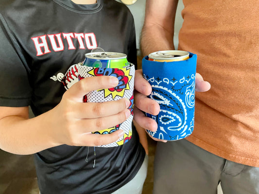 No Sew Koozie Tutorial for Father's Day