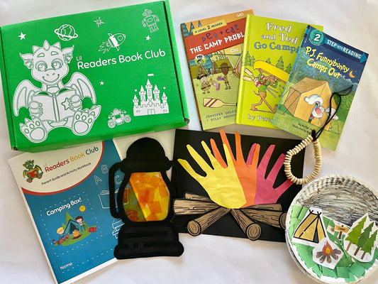 Lil Readers Book Club Box Review: The Camping Box