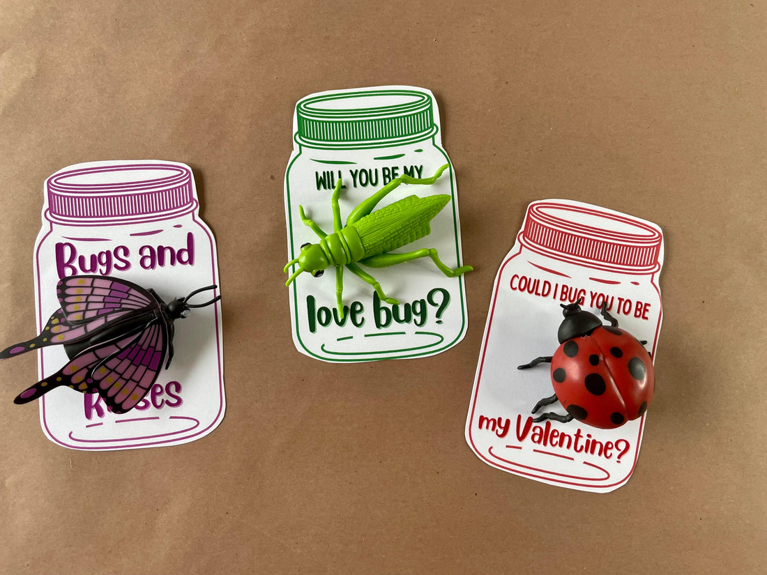 Bug Lovin' Printable Valentines - Subscription Box Kids
