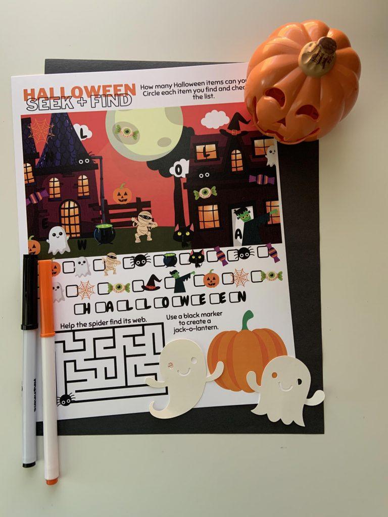 Seek + Find Printables: Halloween or Fall - Subscription Box Kids