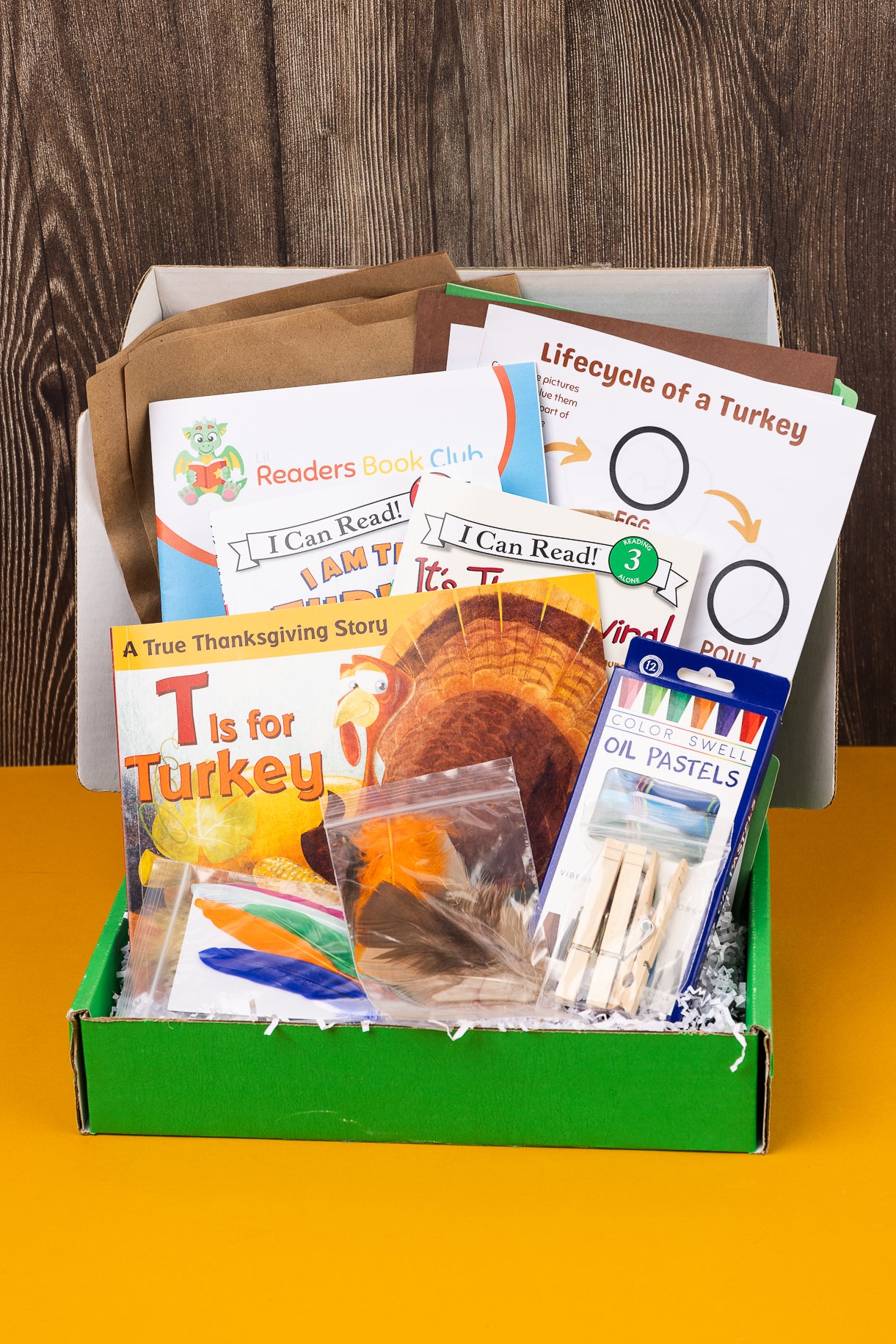 Lil Reader's Book Club: Turkey Box!