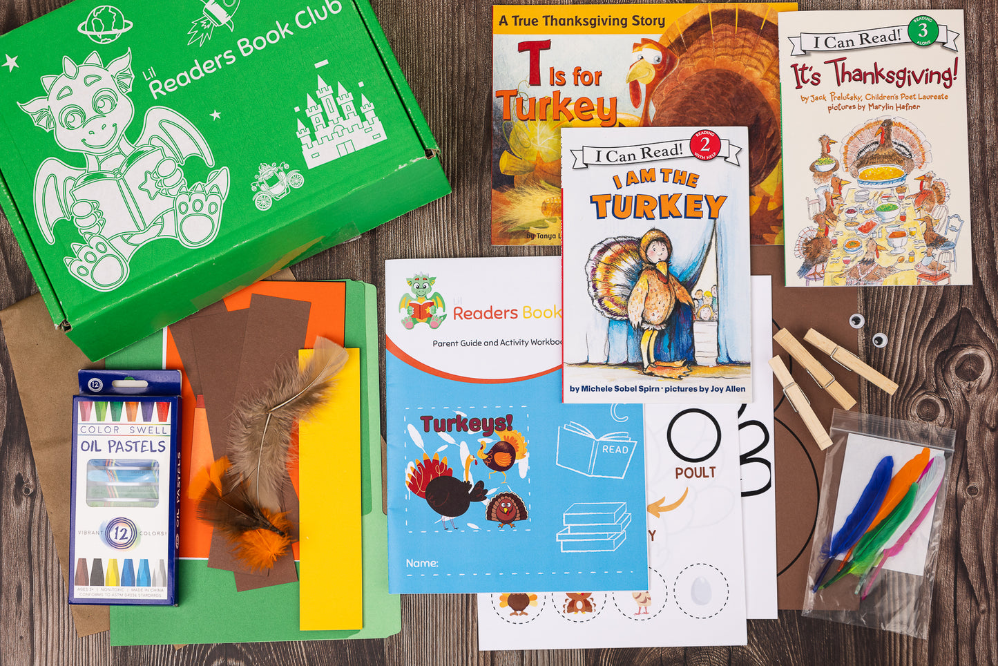 Lil Reader's Book Club: Turkey Box!