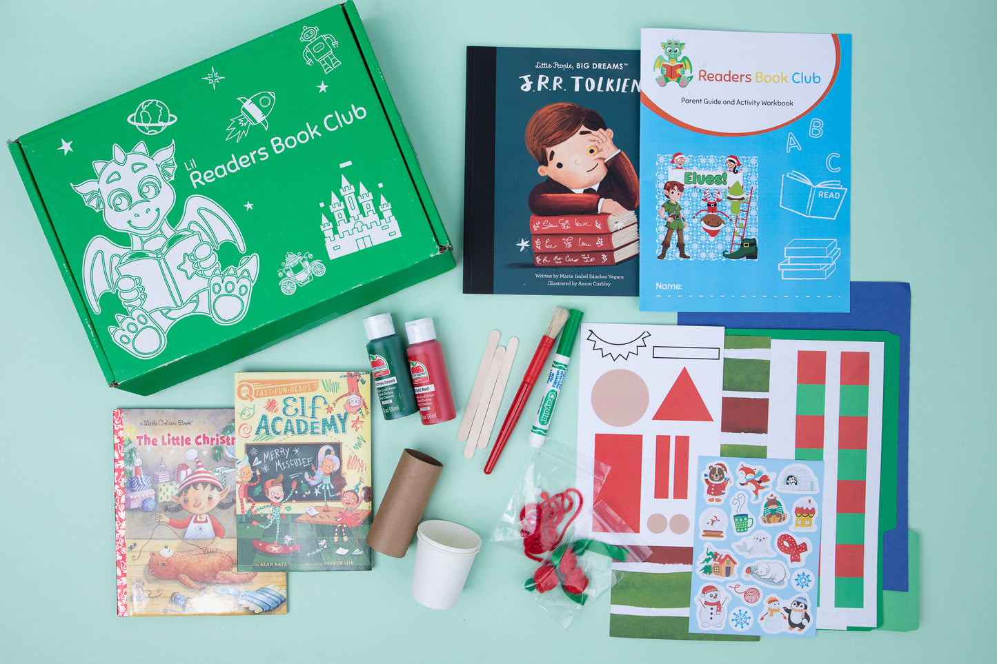 Lil Reader's Book Club: Elves Box!