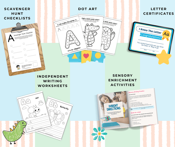 Letter of the Week Pack | Teach Your Preschooler the ABCs ...
